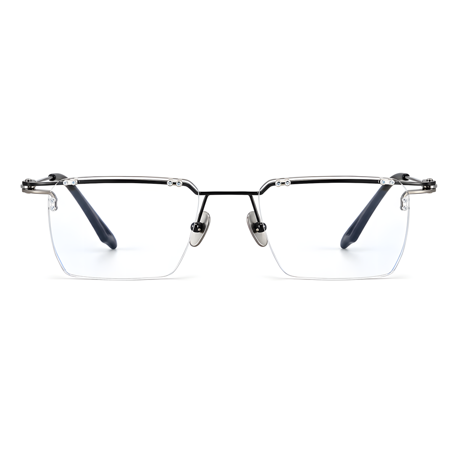 ASAHIKAWA eyeglasses ACT-10白底图黑银枪3
