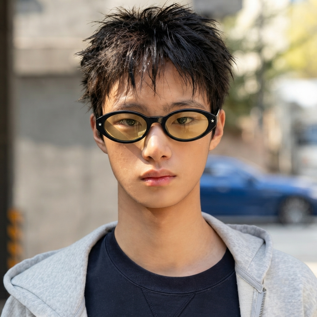 SAMIR eyewear model photo