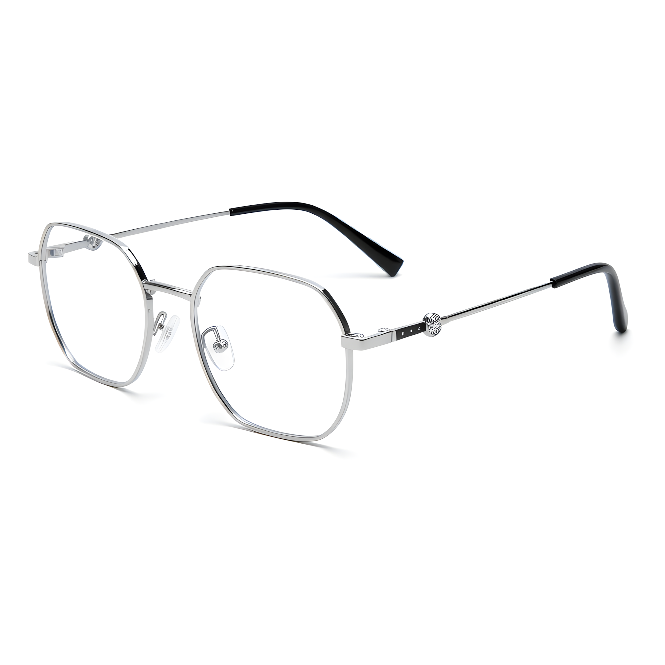 WUXI Silver eyeglasses - product view 2