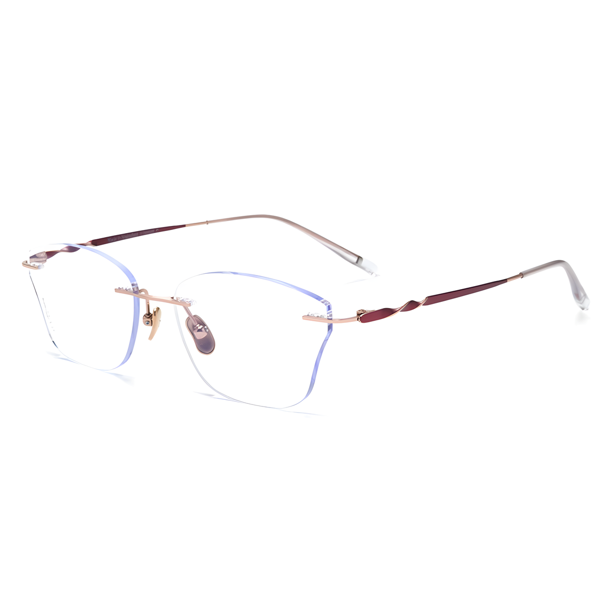 TONO Rose Gold/Red angle view