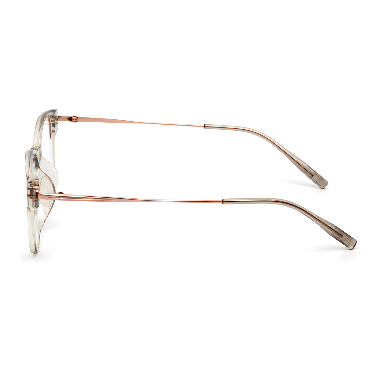 SHIMODA Crystal Green eyeglasses side view