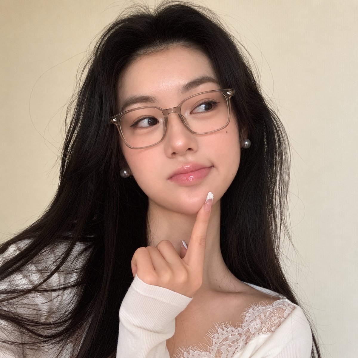 NAGASAKI model wearing GOODLUUK eyewear