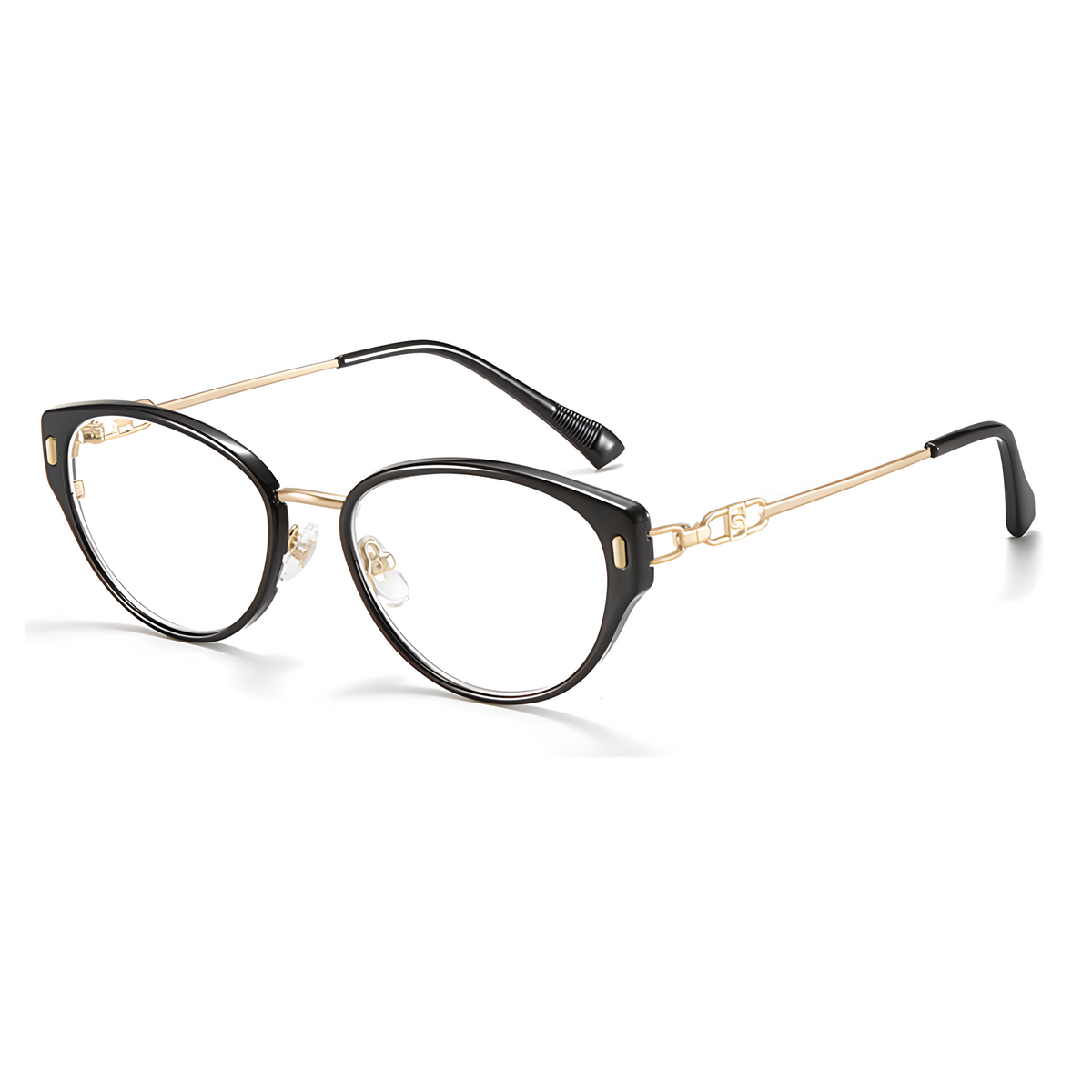 TOTTORI Black/Gold eyeglasses - product view 2