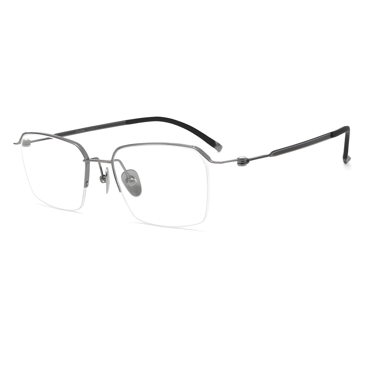 UTSUNOMIYA eyeglasses H8031Y白底图枪色