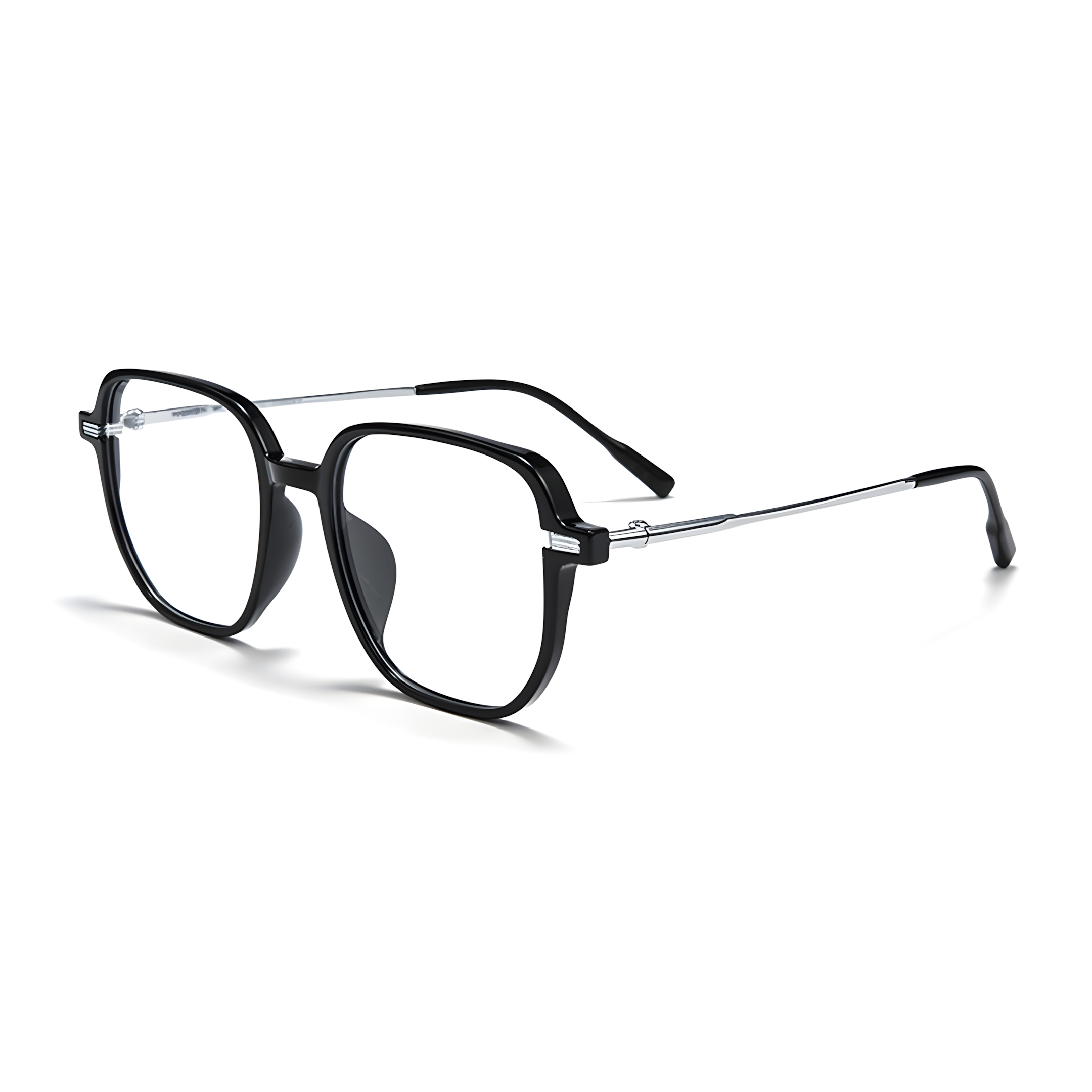 TAKAMATSU Black/Silver eyeglasses - product view 2
