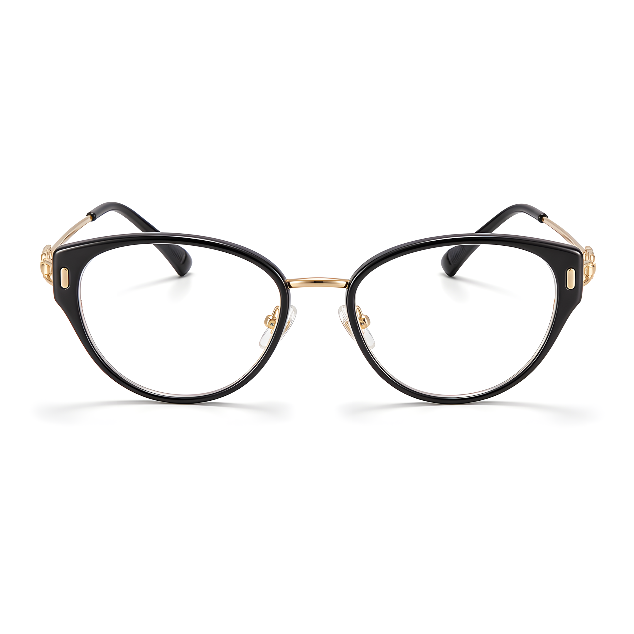 TOTTORI Black/Gold eyeglasses - product view 1