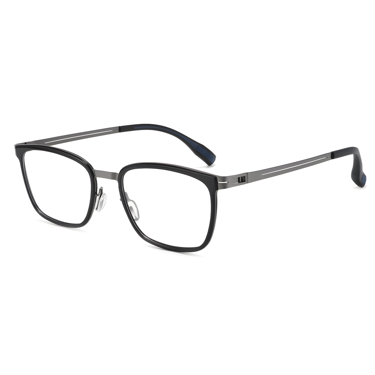 MIZUHO eyeglasses 8606HT白底图黑枪3