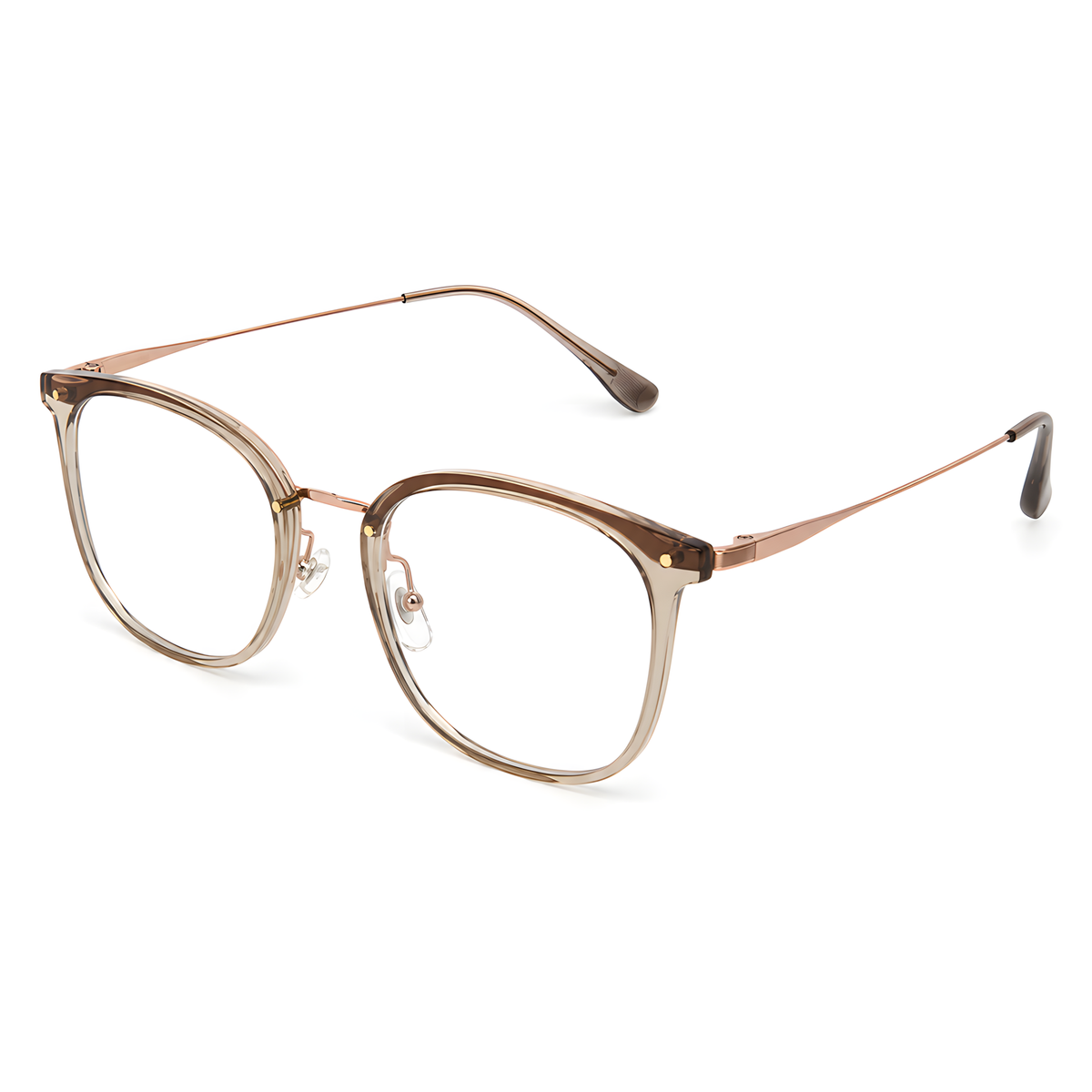 MIYAZAKI Khaki eyeglasses side view