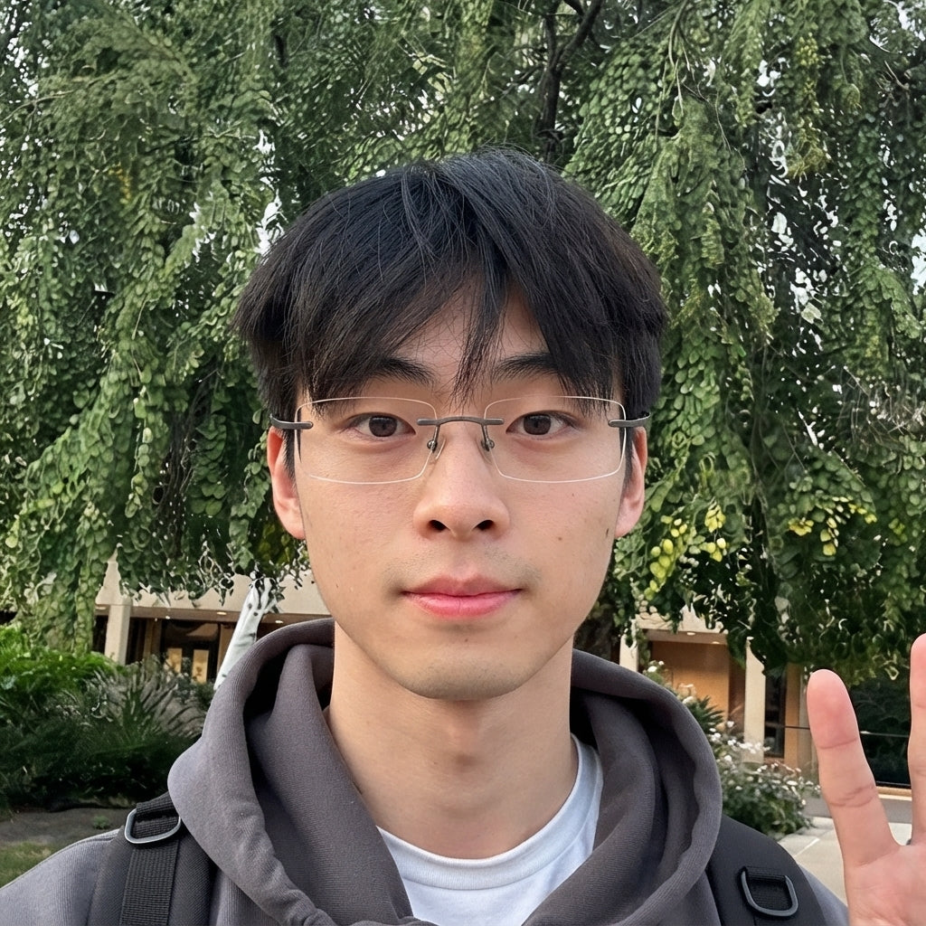 TAKUMI eyeglasses worn by model