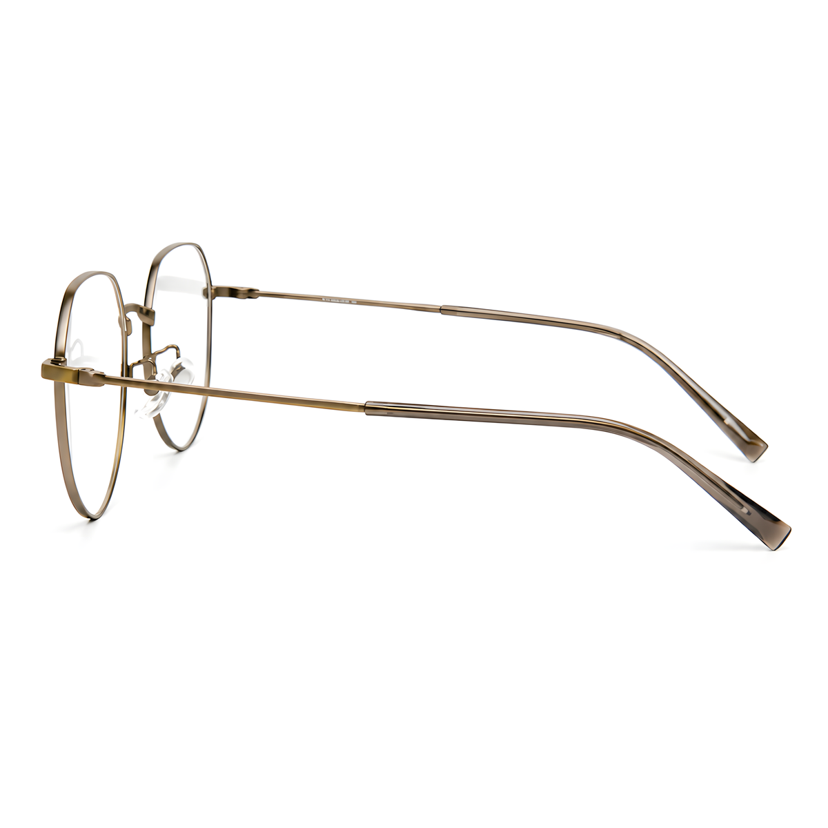 NUMAZU eyeglasses TI0259L白底图拉丝茶色3