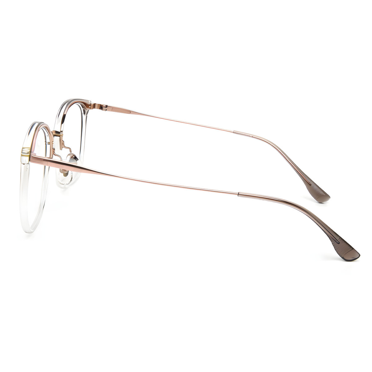 MIYAZAKI Gradient Tea Grey eyeglasses angle view