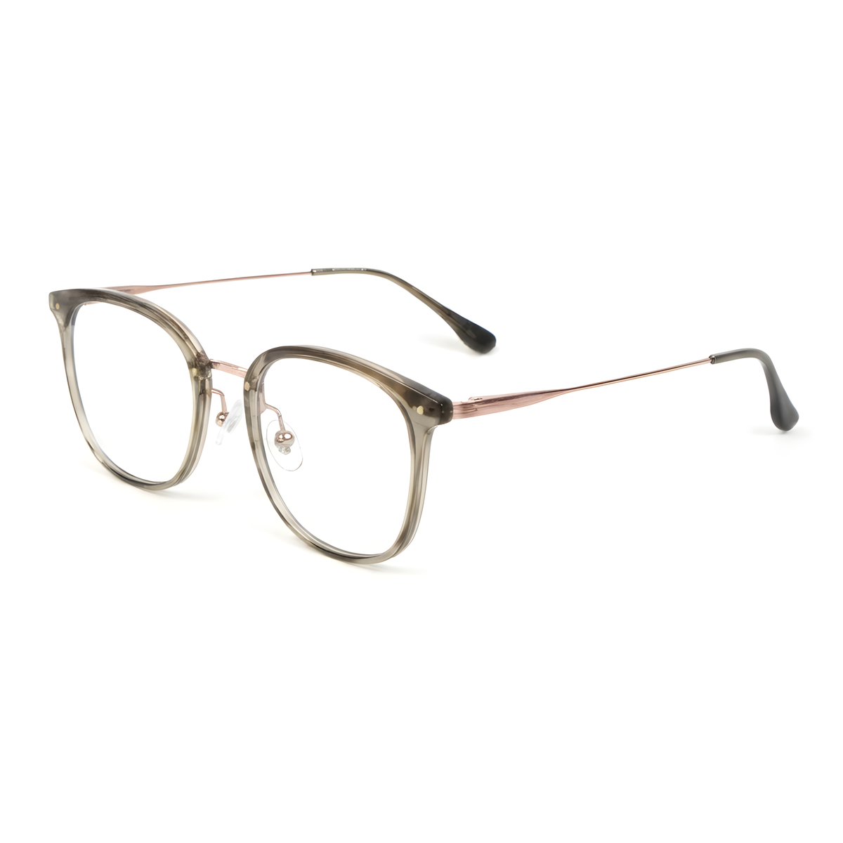 MIYAZAKI Dark Green eyeglasses side view
