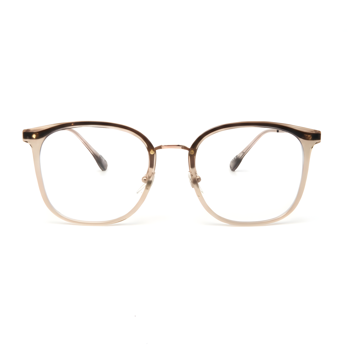 MIYAZAKI Khaki eyeglasses front view