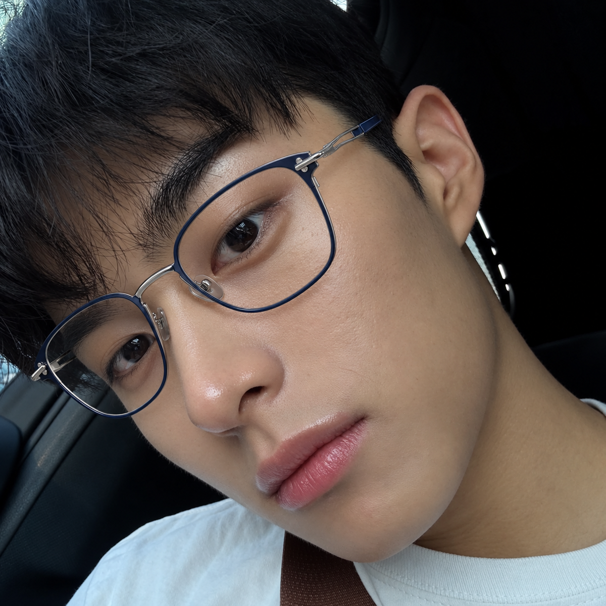 KISO model wearing GOODLUUK eyewear 2