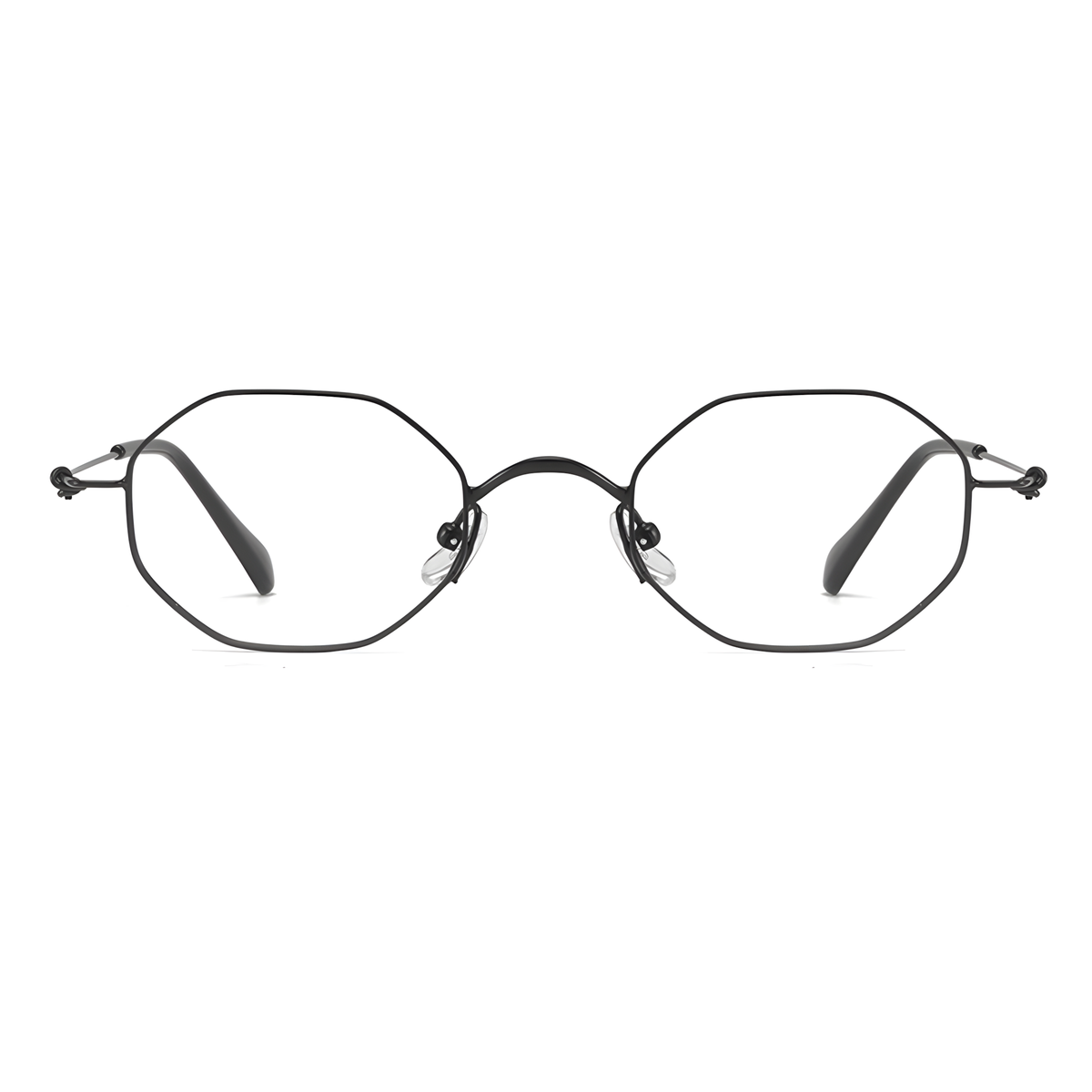 NIIGATA Black eyeglasses angle view